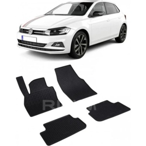 Set 4 covorase Audi A1 2019-prezent, din cauciuc 100%, compatibile cu autoturismul AUDI A1 v456