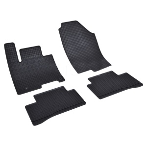 Set 4 covorase auto CRI-FLO pentru Hyundai Tucson 2021-prezent, cauciuc 100%, design ergonomic, rezistență la apă v2625