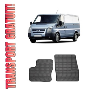 Set 4 covorase Ford Tourneo Connect 5M 2014-prezent, din cauciuc 100%, compatibile cu autoturismul FORD Tourneo