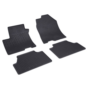 Set 4 covorase Hyundai Kona Electric 2021-prezent, din cauciuc 100%, compatibile cu autoturismul HYUNDAI Kona v2049