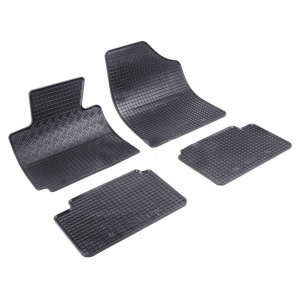 Set 4 covorase Hyundai Veloster 2011-2016, din cauciuc 100%, compatibile cu autoturismul HYUNDAI Veloster v2277