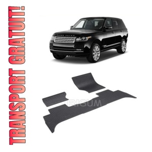 Set 4 covorase Land Rover Range Rover Sport 2014-2021, din cauciuc 100%, compatibile cu autoturismul LAND ROVER