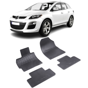 Set 4 covorase Mazda Cx-7 2007-2012, din cauciuc 100%, compatibile cu autoturismul MAZDA CX-7 v2739