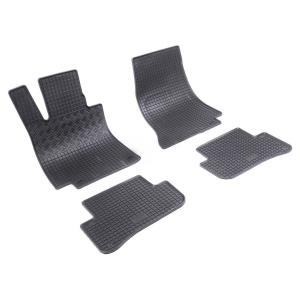 Set 4 covorase Mercedes C-Klasse 2014-2021, din cauciuc 100%, compatibile cu autoturismul MERCEDES C-Klasse v2640