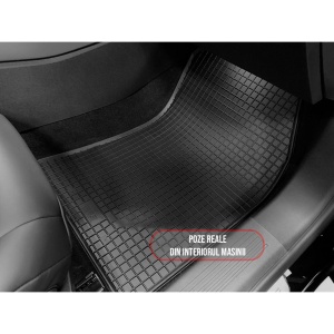 Set 4 covorase Peugeot 408 Phev 2023-prezent, din cauciuc 100%, compatibile cu autoturismul PEUGEOT 408 v4291