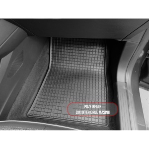 Set 4 covorase Renault Captur 2020-prezent, din cauciuc 100%, compatibile cu autoturismul RENAULT Captur v6134