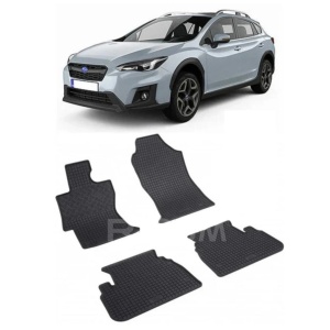 Set 4 covorase Subaru Xv E-Boxer 2020-prezent, din cauciuc 100%, compatibile cu autoturismul SUBARU XV v5435