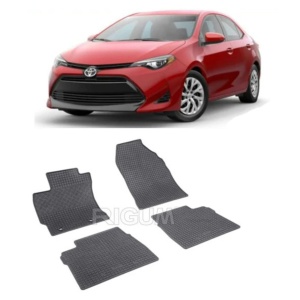 Set 4 covorase Toyota Corolla 2013-2018, din cauciuc 100%, compatibile cu autoturismul TOYOTA Corolla v5759
