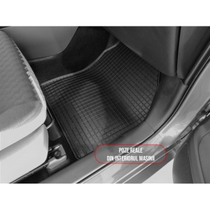 Set 4 covorase Toyota Yaris 2020-prezent, din cauciuc 100%, compatibile cu autoturismul TOYOTA Yaris v5756