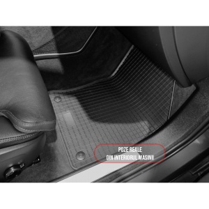 Set 4 covorase Volvo V60 2018-prezent, din cauciuc 100%, compatibile cu autoturismul VOLVO V60 v4663