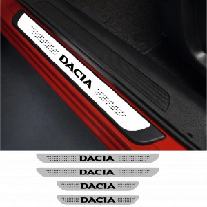 Set 4 protectii praguri auto autoadezive Dacia model 3 si breloc Succes, accesorii pentru autoturismul tau - masina v249015