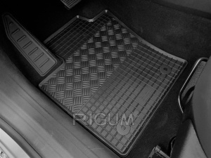 Set 5 covorase JEEP RENEGADE 4XE PHEV din 06.2020-PREZENT, cu covoras tunel median, CAROSERIE SUV, Presuri cauciuc 100%, compatibil cu autoturismul JEEP RENEGADE 4XE PHEV, Rigum - Img 5