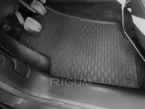 Set 5 covorase PEUGEOT 207 din 2006-2012, cu covoras tunel median, CAROSERIE HATCHBACK, Presuri cauciuc 100%, compatibil cu autoturismul PEUGEOT 207, Rigum - Img 5