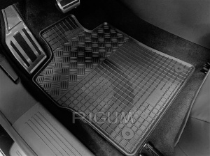 Set 5 covorase PEUGEOT 408 din 10.2022-PREZENT, cu covoras tunel median, CAROSERIE SUV, Presuri cauciuc 100%, compatibil cu autoturismul PEUGEOT 408, Rigum - Img 5