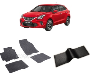 Set 5 covorase SUZUKI BALENO II din 05.2016-PREZENT, cu covoras tunel median, CAROSERIE HATCHBACK, Presuri cauciuc 100%, compatibil cu autoturismul SUZUKI BALENO II, Rigum - Img 2