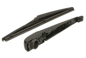 Set brat stergator spate cu lamela pentru CITROEN C1 II (PA_, PS_) din 2014-2021, pentru spate, din cauciuc siliconat rezistent, 4 stickere auto CITROEN v2344