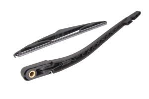 Set brat stergator spate cu lamela pentru CITROEN C1 (PM_, PN_) din 2005-2014, pentru spate, din cauciuc siliconat rezistent, 4 stickere auto CITROEN v2332