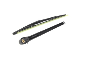 Set brat stergator spate cu lamela pentru FIAT IDEA (350_) din 2003-2012, pentru spate, din cauciuc siliconat rezistent, 4 stickere auto FIAT v2187