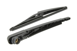 Set brat stergator spate cu lamela pentru FIAT PANDA VAN (312_, 519_) din 2012, pentru spate, din cauciuc siliconat rezistent, 4 stickere auto FIAT v2103