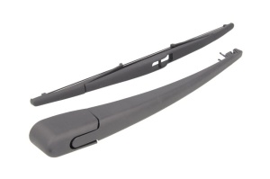 Set brat stergator spate cu lamela pentru MAZDA 3 Saloon (BK) din 2003-2009, pentru spate, din cauciuc siliconat rezistent, 4 stickere auto MAZDA v1515