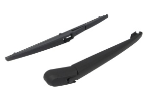 Set brat stergator spate cu lamela pentru MAZDA 6 Estate (GJ, GL) din 2012-2020, pentru spate, din cauciuc siliconat rezistent, 4 stickere auto MAZDA v1467