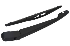 Set brat stergator spate cu lamela pentru MAZDA CX-3 (DK) din 2015-2018, pentru spate, din cauciuc siliconat rezistent, 4 stickere auto MAZDA v1491