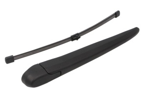 Set brat stergator spate cu lamela pentru MERCEDES-BENZ A-CLASS (W177) din 2018-2022, pentru spate, din cauciuc siliconat rezistent, 4 stickere auto MERCEDES-BENZ v1383