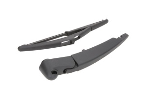 Set brat stergator spate cu lamela pentru MINI MINI COUNTRYMAN (R60) din 2010-2016, pentru spate, din cauciuc siliconat rezistent, 4 stickere auto MINI v1347