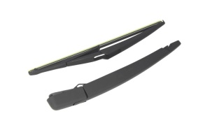 Set brat stergator spate cu lamela pentru NISSAN QASHQAI I (J10, NJ10) din 2006-2013, pentru spate, din cauciuc siliconat rezistent, 4 stickere auto NISSAN v1191