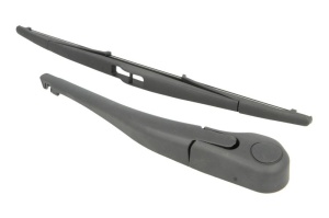 Set brat stergator spate cu lamela pentru PEUGEOT 206 SW (2E/K) din 2002-2007, pentru spate, din cauciuc siliconat rezistent, 4 stickere auto PEUGEOT v807