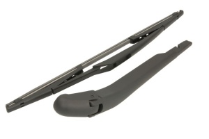 Set brat stergator spate cu lamela pentru PEUGEOT BIPPER TEPEE din 2008-2010, pentru spate, din cauciuc siliconat rezistent, 4 stickere auto PEUGEOT v927