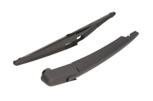 Set brat stergator spate cu lamela pentru RENAULT CAPTUR I (J5_, H5_) din 2013-2018, pentru spate, din cauciuc siliconat rezistent, 4 stickere auto RENAULT v674