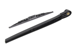 Set brat stergator spate cu lamela pentru SEAT IBIZA IV (6J5, 6P1) din 2008-2017, pentru spate, din cauciuc siliconat rezistent, 4 stickere auto SEAT v555