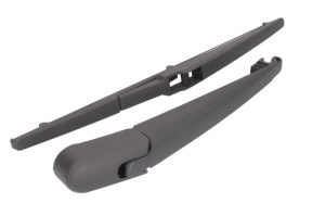 Set brat stergator spate cu lamela pentru TOYOTA HIGHLANDER din 2003-2015, pentru spate, din cauciuc siliconat rezistent, 4 stickere auto TOYOTA v335