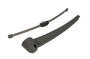 Set brat stergator spate cu lamela pentru Volkswagen GOLF VI Variant (AJ5) din 2009-2013, pentru spate, din cauciuc siliconat rezistent, 4 stickere auto Volkswagen v179