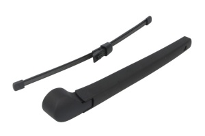 Set brat stergator spate cu lamela pentru Volkswagen T-ROC (A11, D11) din 2017, pentru spate, din cauciuc siliconat rezistent, 4 stickere auto Volkswagen v107