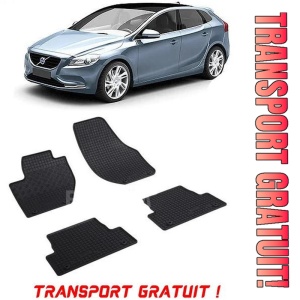 set covorase auto dedicate, din cauciuc 100% Premium Volvo V40 II, Hatchback, fabricat din 07.2012 - Prezent - Transport Gratuit