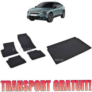 Set Covorase Auto Si Tavita Portbagaj CITROEN C4 E- din 12.2020 - 2026, caroserie hatchback, PORTBAGAJ INFERIOR SI SUPERIOR