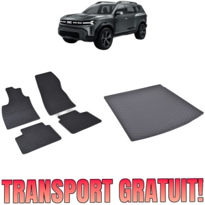 Set Covorase Auto Si Tavita Portbagaj DACIA BIGSTER HYBRID din 2025 - 2026, caroserie suv, PORTBAGAJ INFERIOR SI SUPERIOR