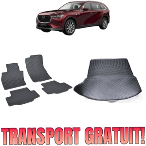 Set Covorase Auto Si Tavita Portbagaj MAZDA CX-80 MHEV din 2024 - 2026, caroserie suv, 6-7 LOCURI, RANDUL 3 CULCAT