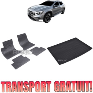 Set Covorase Auto Si Tavita Portbagaj MERCEDES GLA X156 din 03.2014 - 11.2019, caroserie suv, PORTBAGAJ SUPERIOR