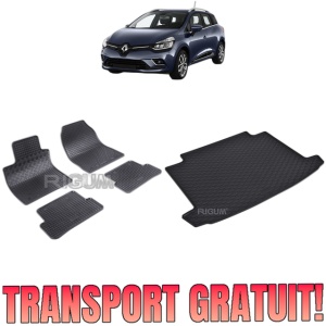 Set Covorase Auto Si Tavita Portbagaj RENAULT CLIO IV din 03.2013 - 02.2021, caroserie combi, PORTBAGAJ SUPERIOR