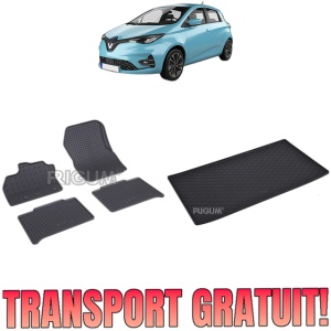 Set Covorase Auto Si Tavita Portbagaj RENAULT ZOE din 06.2019 - 2026, caroserie hatchback facelift,
