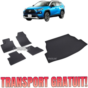 Set Covorase Auto Si Tavita Portbagaj TOYOTA RAV 4 V HYBRID din 01.2019 - 2026, caroserie suv hybrid,