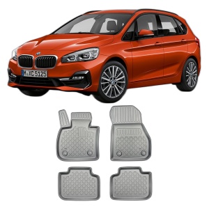 Set covorase BMW SERIA 2 F45, din 09.2014 - 10.2021, covorase tavita, caroserie VAN, compatibile cu autoturismul BMW SERIA 2 F45, ARISTAR - Img 2