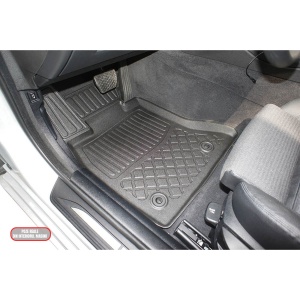 Set covorase BMW SERIA 5 F10, din 2013 - 01.2017, covorase tavita, caroserie SEDAN FACELIFT, fara X-DRIVE, compatibile cu autoturismul BMW SERIA 5 F10, ARISTAR - Img 5
