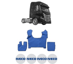 Set covorase Camion Tir Iveco S-WAY din 2019, Auto, 4x Stickere auto cu Iveco