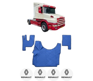 Set covorase Camion Tir RENAULT TRUCKS T din 2004-2023, Auto, 4x Stickere auto cu RENAULT TRUCKS