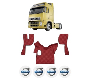 Set covorase Camion Tir VOLVO FH din 2005-2009, Auto, 4x Stickere auto cu VOLVO