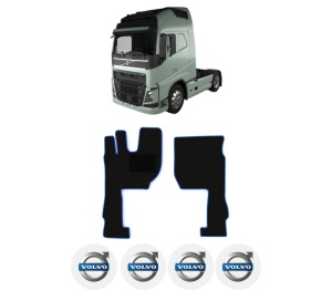 Set covorase Camion Tir VOLVO FH II din 2012-2017, Auto, 4x Stickere auto cu VOLVO